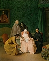 LONGHI PIETRO (1702-1785) - la visita